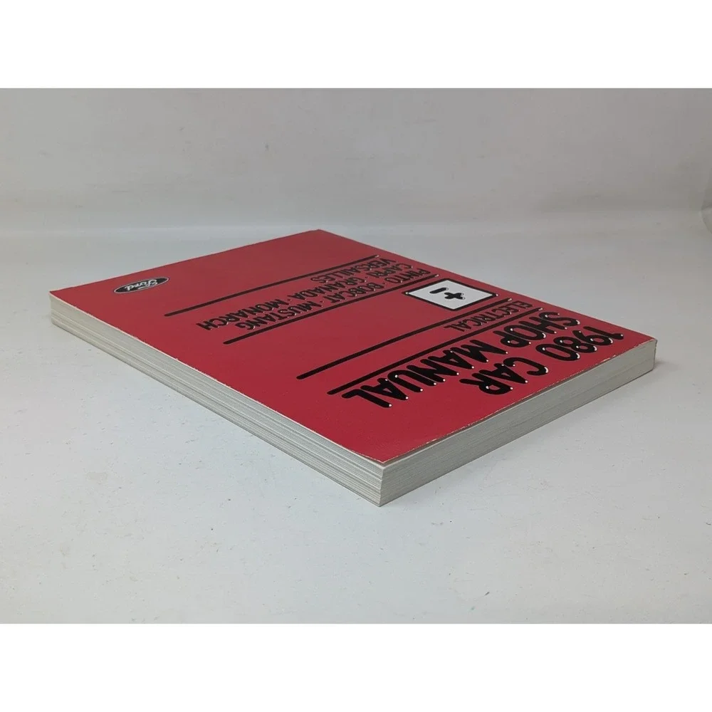 1980 Ford Car Shop Repair Manual‎ Electrical Mustang Capri Pinto OEM Original
